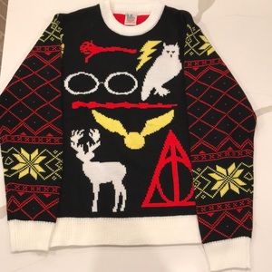 Harry Potter Junk Food Sweater, Size Medium